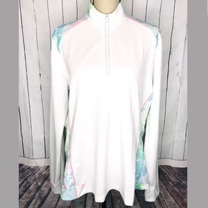 Adidas Essential 3-Stripes Layering 1/4 Zip Jacket